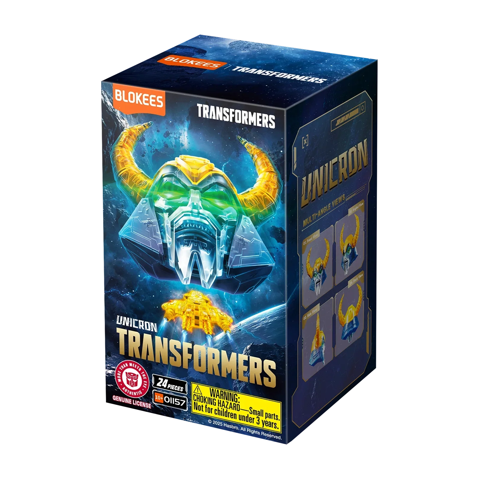 Blokees Transformers Unicron Transparent Version