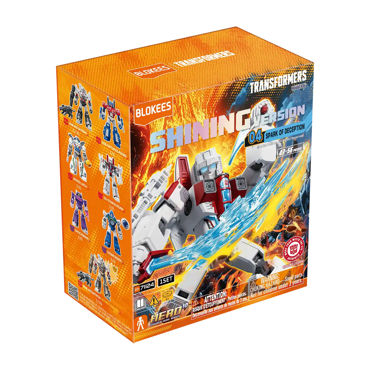 Blokees Transformers Shining Version 04 Spark of Deception