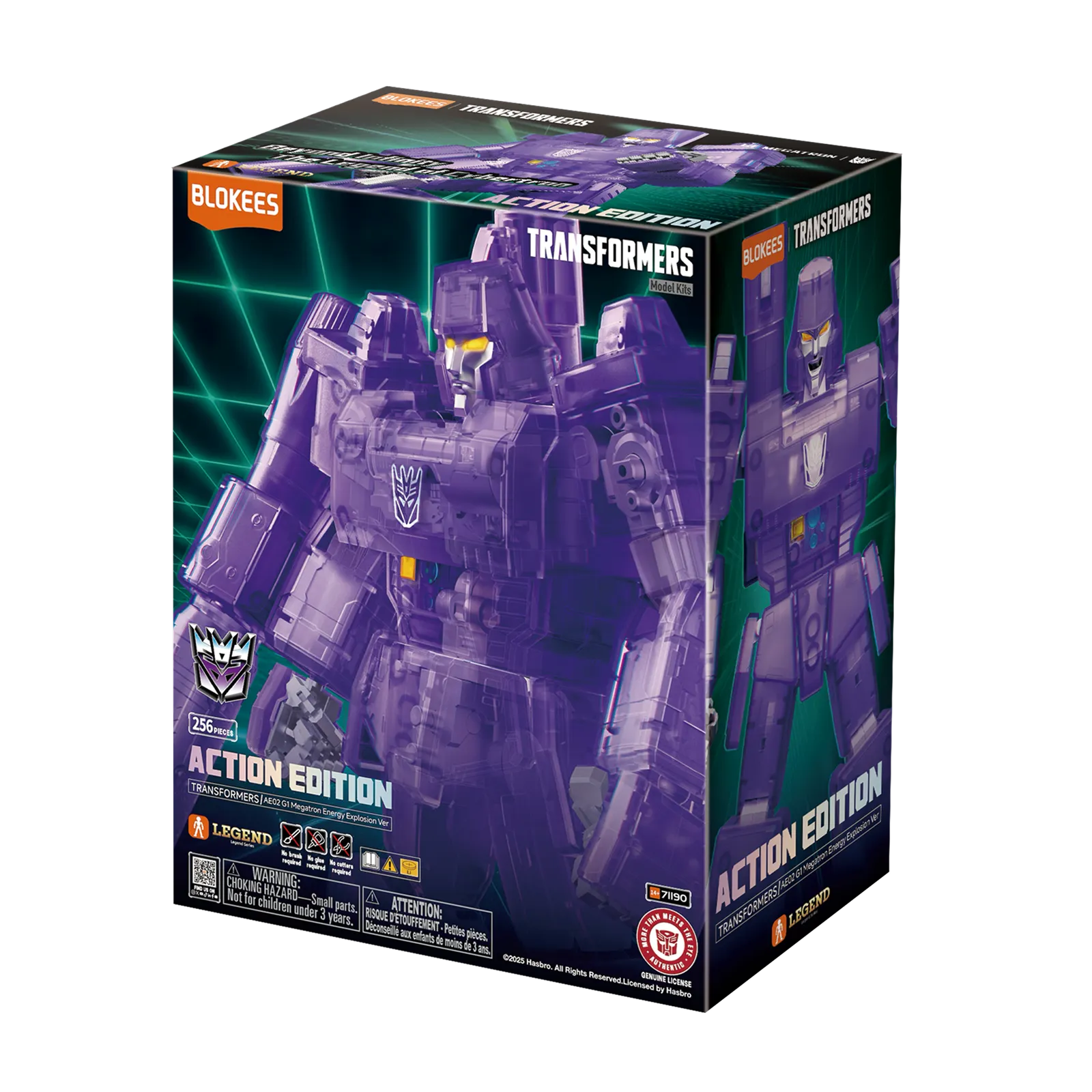 Blokees Transformers Action Edition 02 - G1 Megatron Energy Explosion Ver