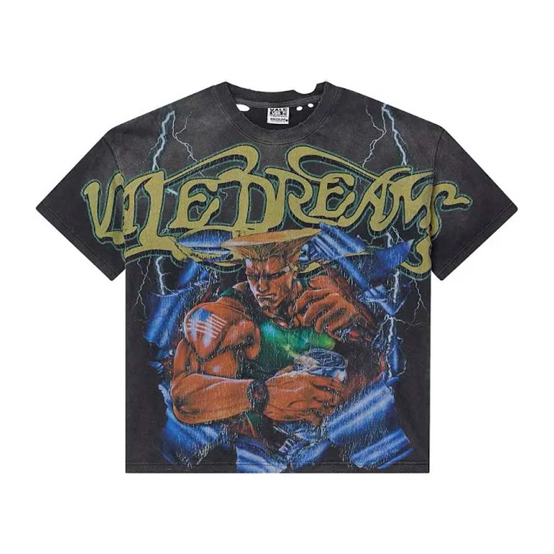 Vale Forever Guile Tee Faded Black
